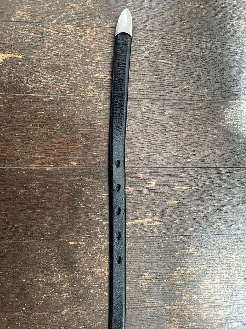 週末まで価格】OUR LEGACY BLACK LEATHER 80 - メルカリ