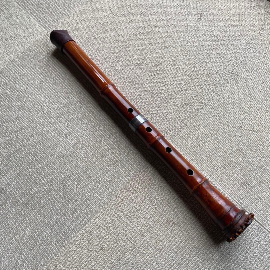 241尺八⭐️一尺八寸管　雪峰銘