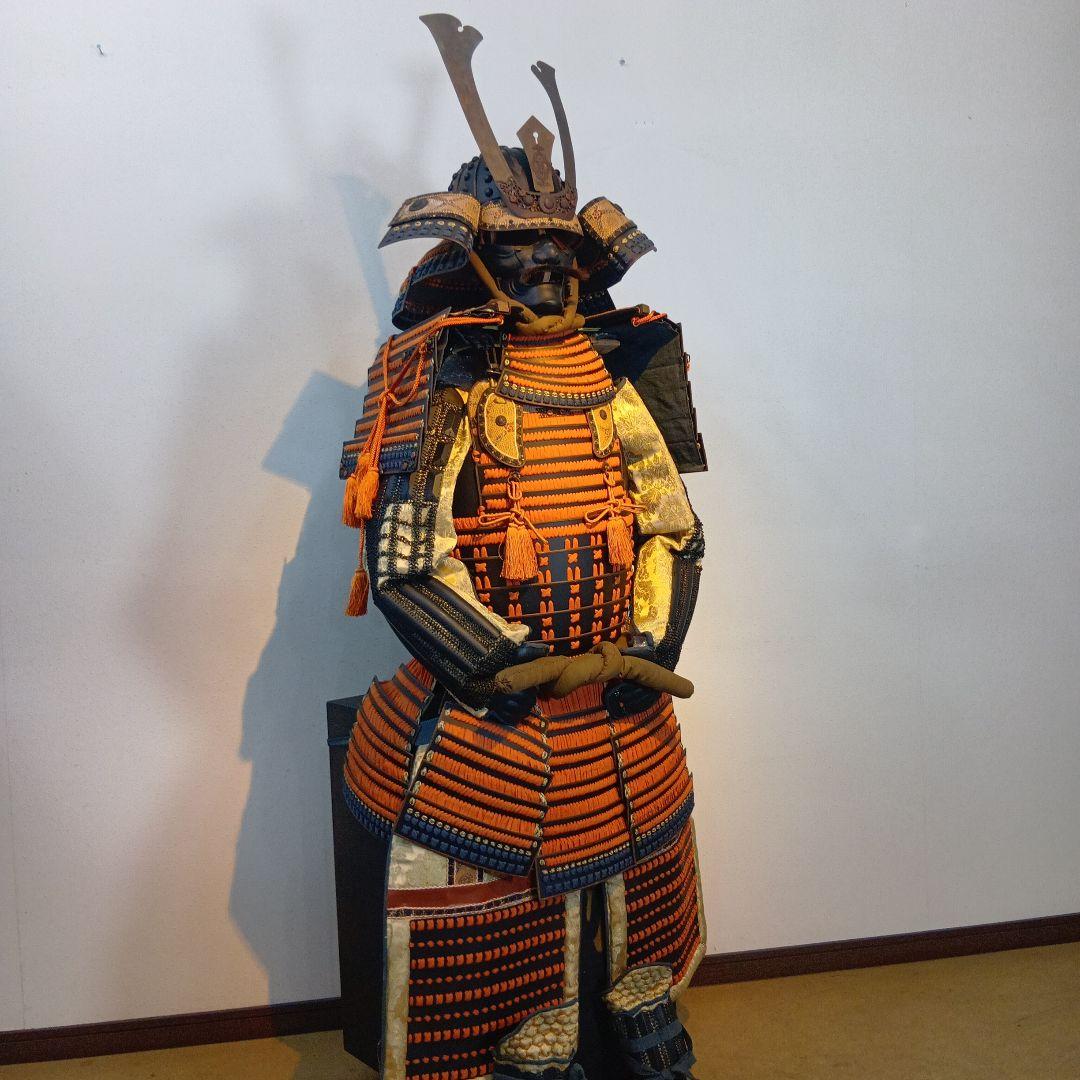 等身大　鎧兜一式　飾り付けた状態　 173センチ　着用可能
