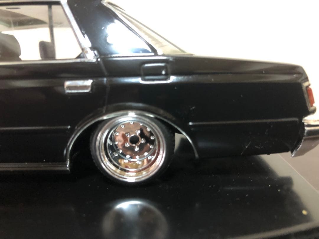 フジミ 1/24 プラモデル MS110系 クラウン2.0 完成品 鬼クラ - メルカリ