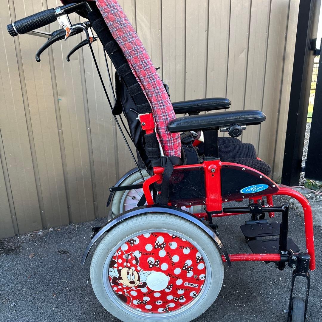 ニッシン　キャプテン　障害児　こども用車椅子　子供用バギー　used品