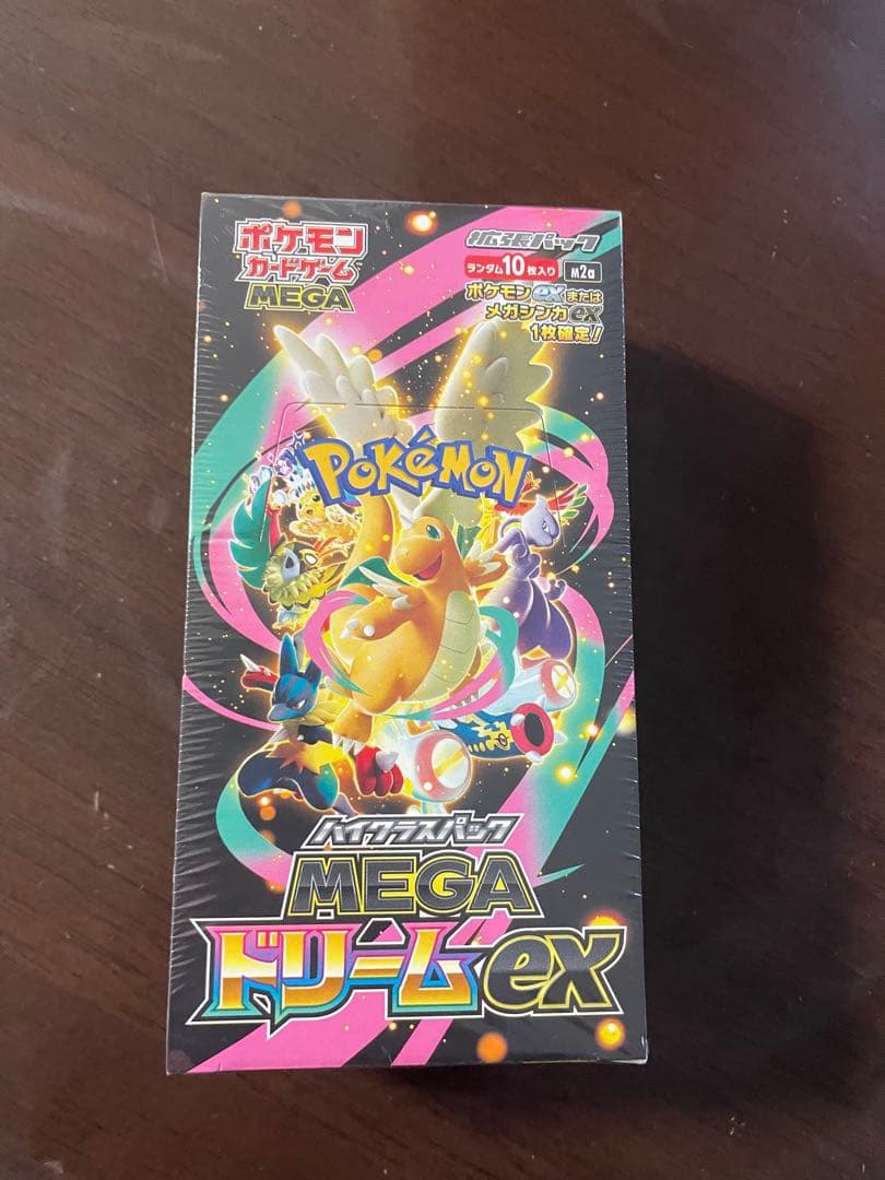 ポケモンカードゲーム MEGAドリームex 1box シュリンク付き　未開封