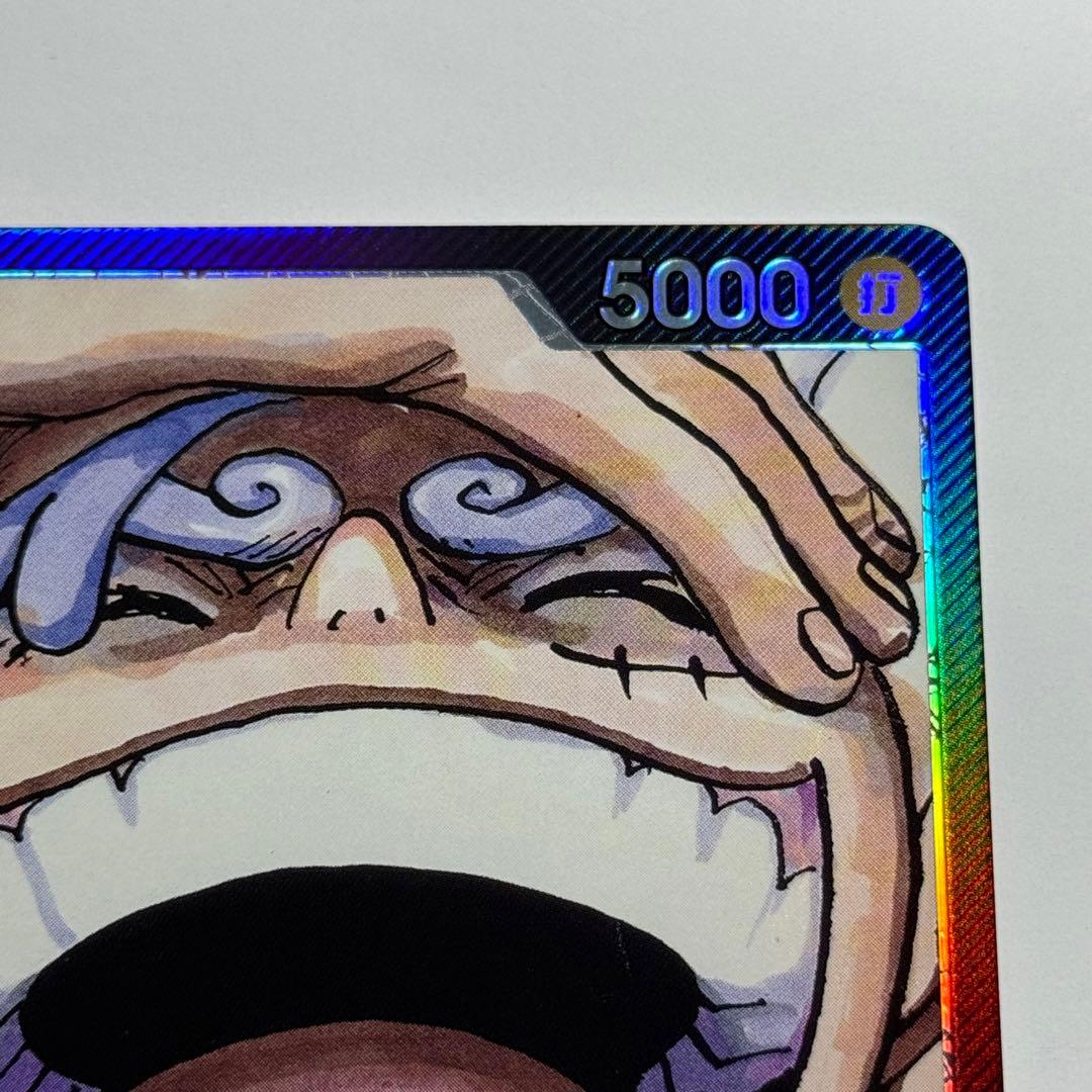 美品 ワンピースカード ルフィ ニカ リーダーパラレル - メルカリ