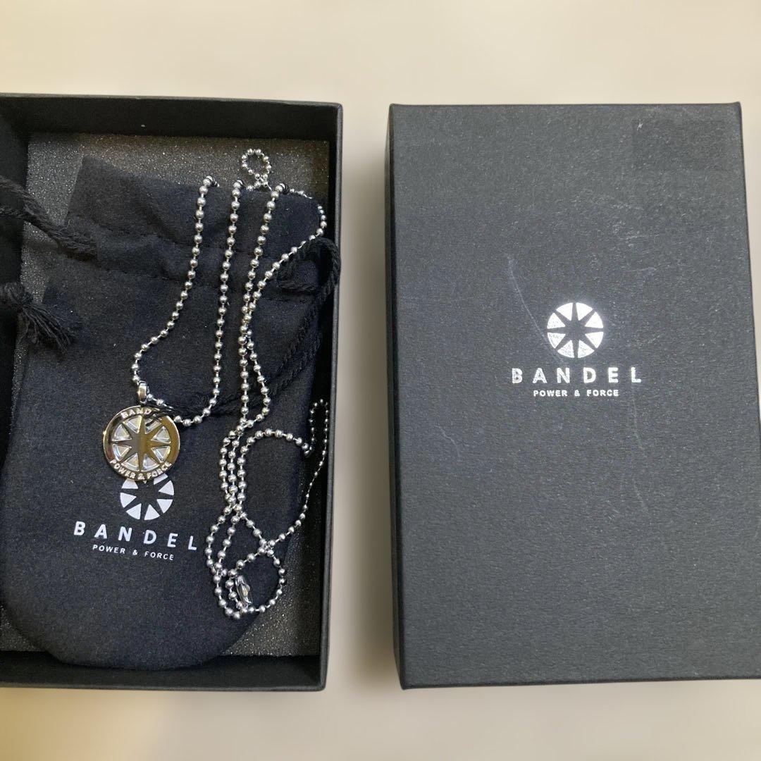 新品　未使用　バンデル　BANDEL チタン　ネックレス 65cm シルバー BANDEL（バンデル） チタン ネックレス チェーンネックレス メンズ