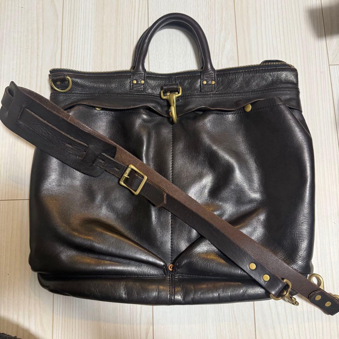 vasco バーンストーマー別注 ヘルメットバッグ 黒 ブラック