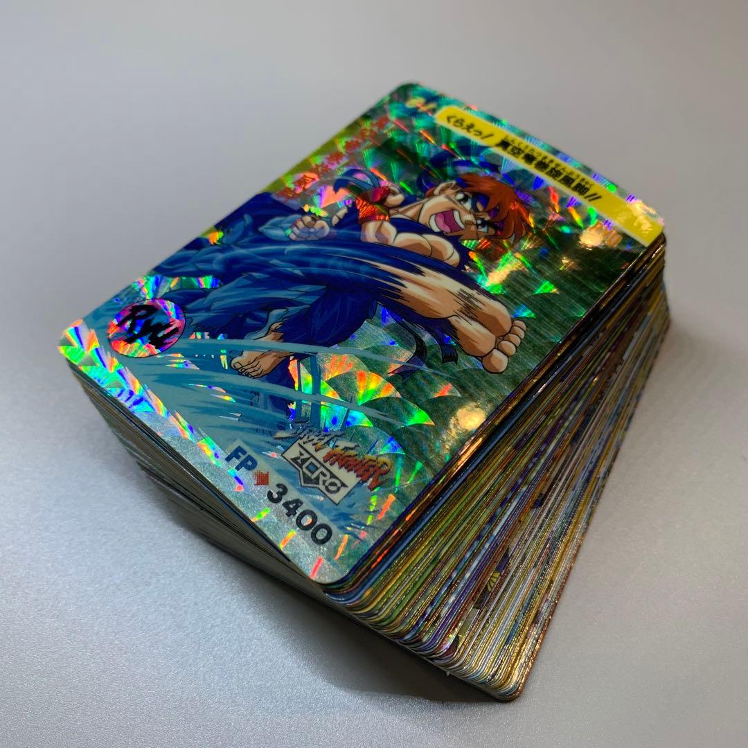 【ストリートファイターZERO】カードダス セミコンプ まとめ売り