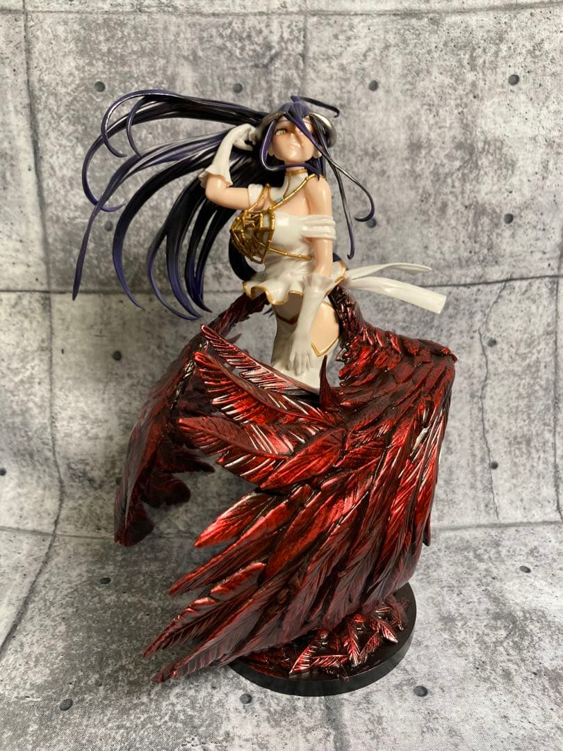 リペイント オーバーロード アルベド フィギュア EVOLVE 漆黒の翼を広げた大迫力の造形は必見！『オーバーロード』からアルベド