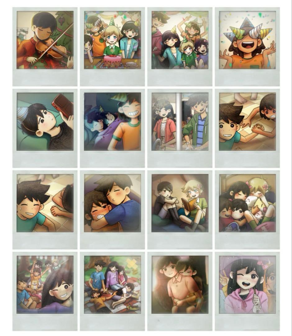 OMORI］ポラロイド 全種類 2セット - メルカリ