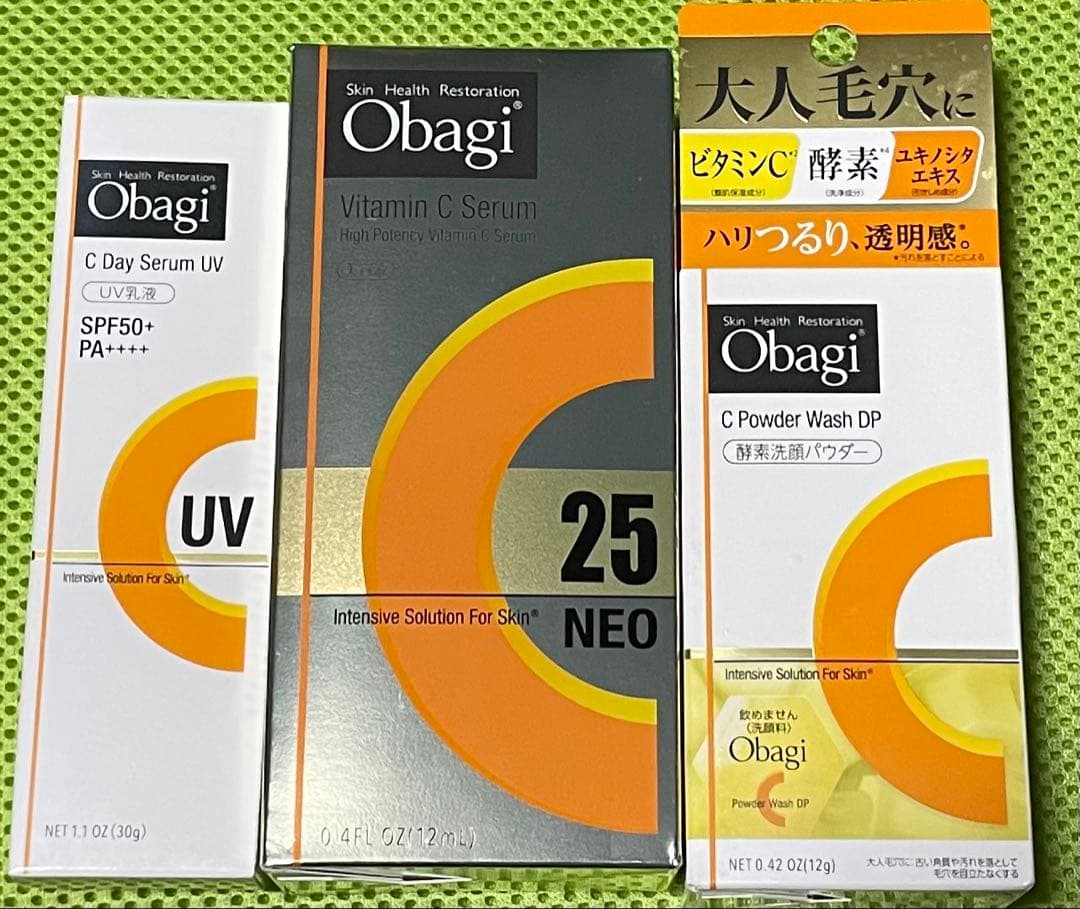 Obagi オバジC25 NEO 12ml + デイセラムＵＶ30g