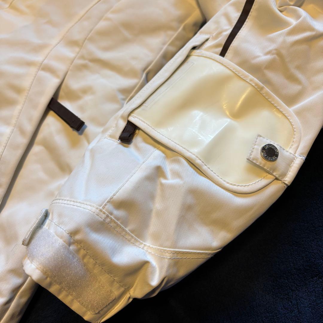 美品】DESCENTEデサント レディース スキーウェア サイズ7 白茶 - メルカリ