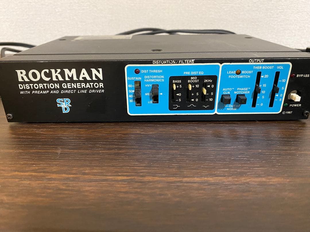 ギター ROCKMAN DISTORTION GENERATOR
