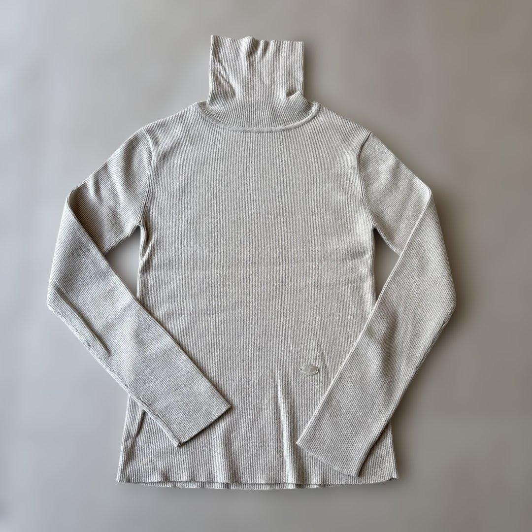 René タートルネックラメセーター 34