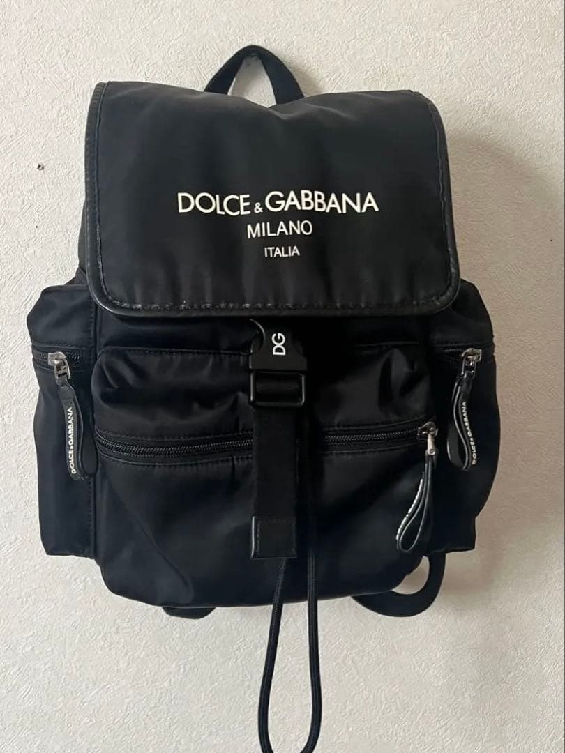 美品！DOLCE & GABBANA ドルチェアンドガッバーナ　バックパック