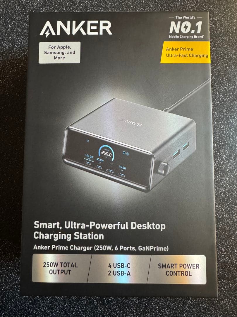 Anker Prime Charger 250W 6ポート