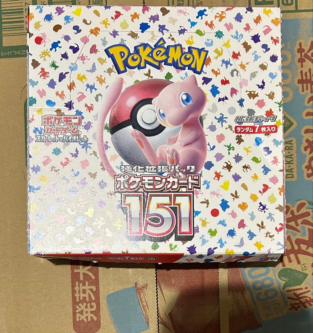ポケモンカードゲーム　151 1box
