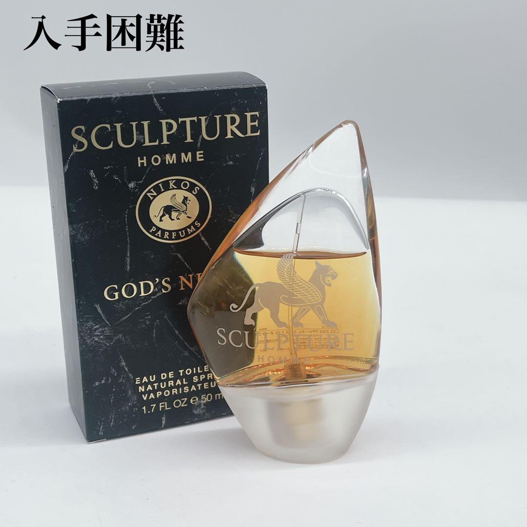 希少 ニコス スカルプチャーオム ゴッズ ナイト オードトワレ 香水 50ml