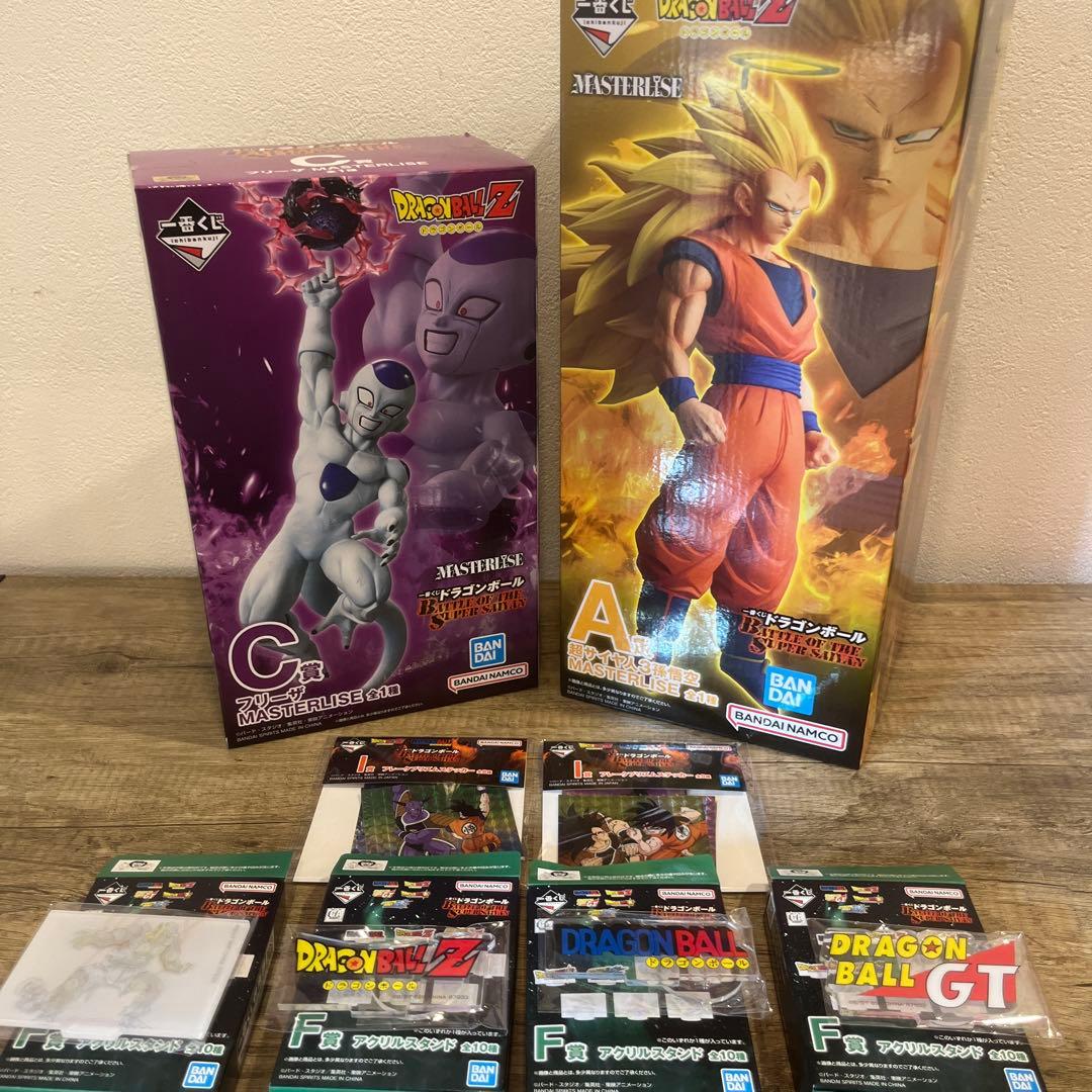 1番くじ ドラゴンボール A賞 C賞 おまけ付き F賞 ×4種 I賞×2種