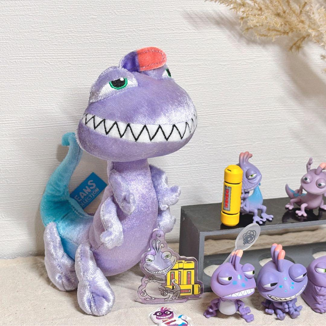 セット】モンスターズ・インク ランドール ぬいぐるみ＆カプセルトイ