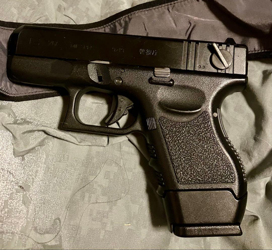KSC製ガスブローバックハンドガン　グロック26C 刻印カスタム　警視庁