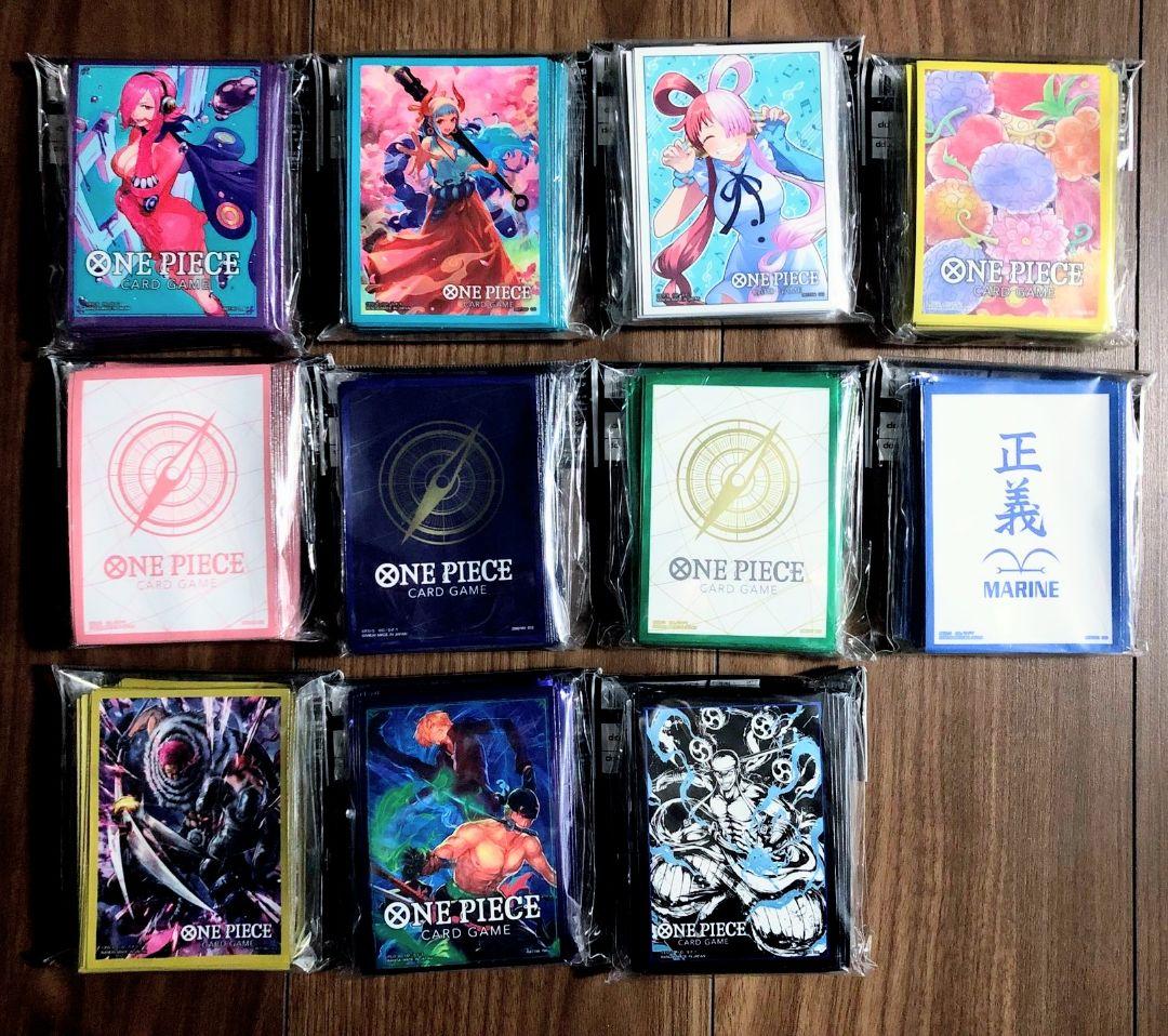 ワンピースカード オフィシャルカードスリーブ まとめ売り - メルカリ