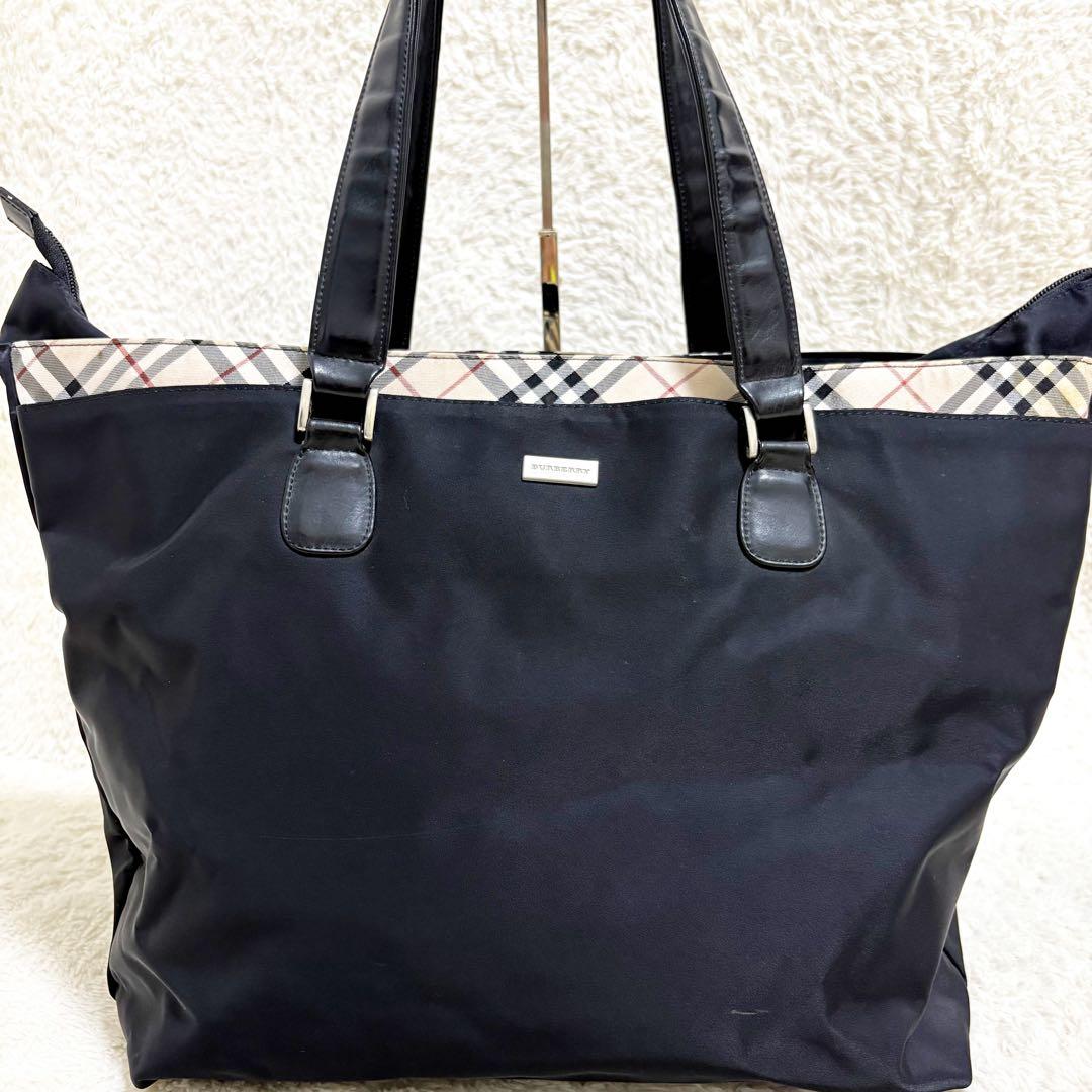 バーバリー　ノバチェック　トートバッグ　マザーズバッグ　黒　大容量　肩掛け 楽天市場】マザーズバッグ 大容量 2WAY ショルダーバッグ トートバッグ