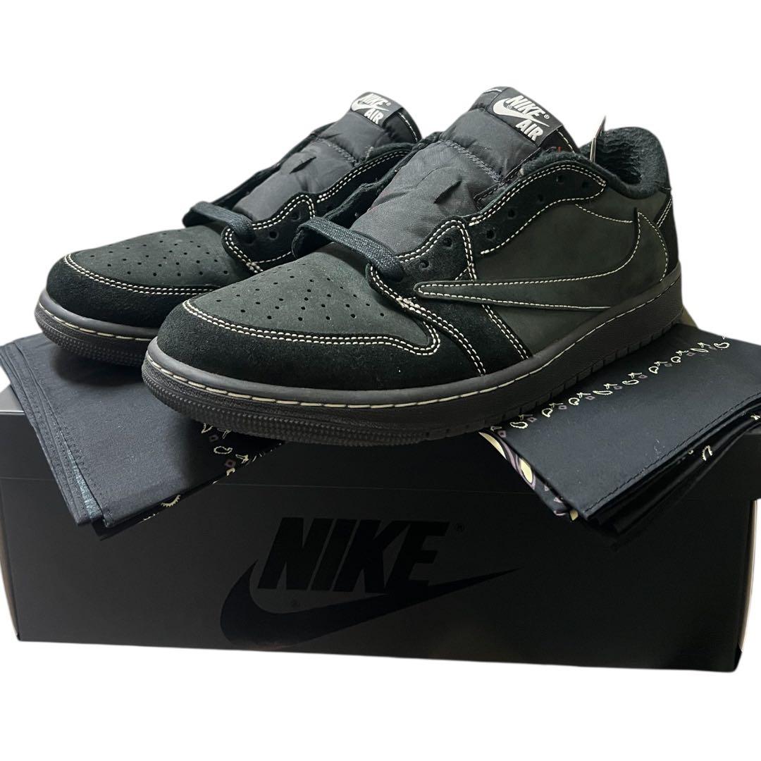 TravisScott × Air Jordan 1 Low ブラックファントム 9.5- Travis Scott x Air Jordan 1 Low OG “Black Phantom ” DM7866