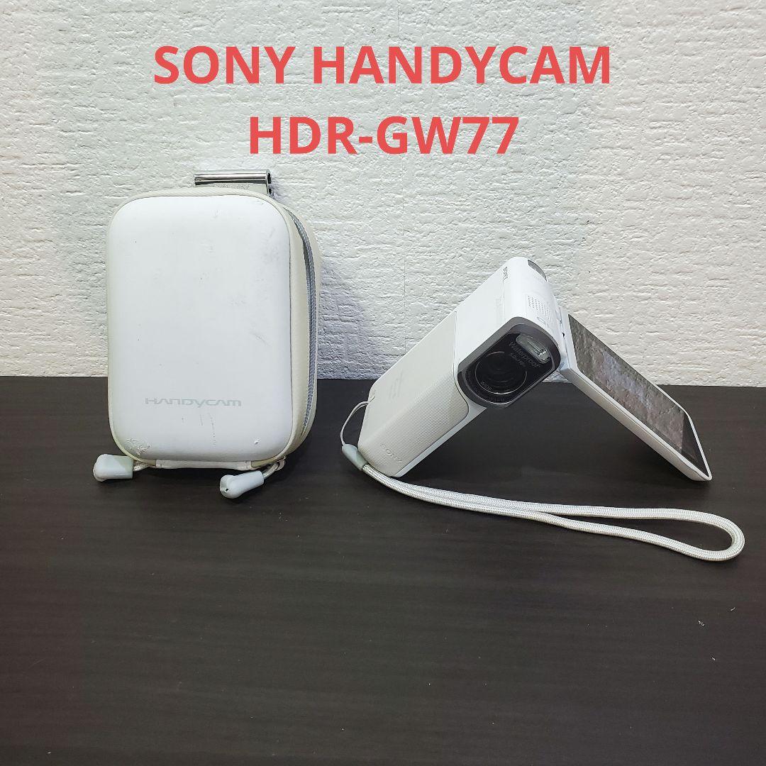 SONY HANDYCAM HDR-GW77　ケース付き