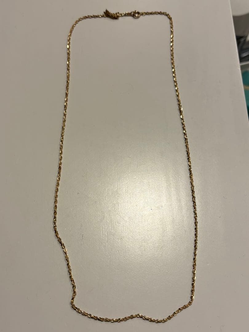 K10 金属製 ネックレス ロブスタークラスプ 50cm