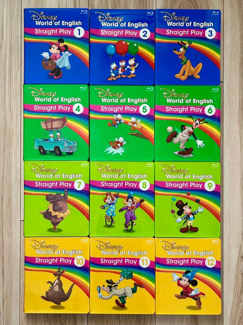 【まる】【美品】 ストレートプレイ Blu-ray DWE 最新版 全巻