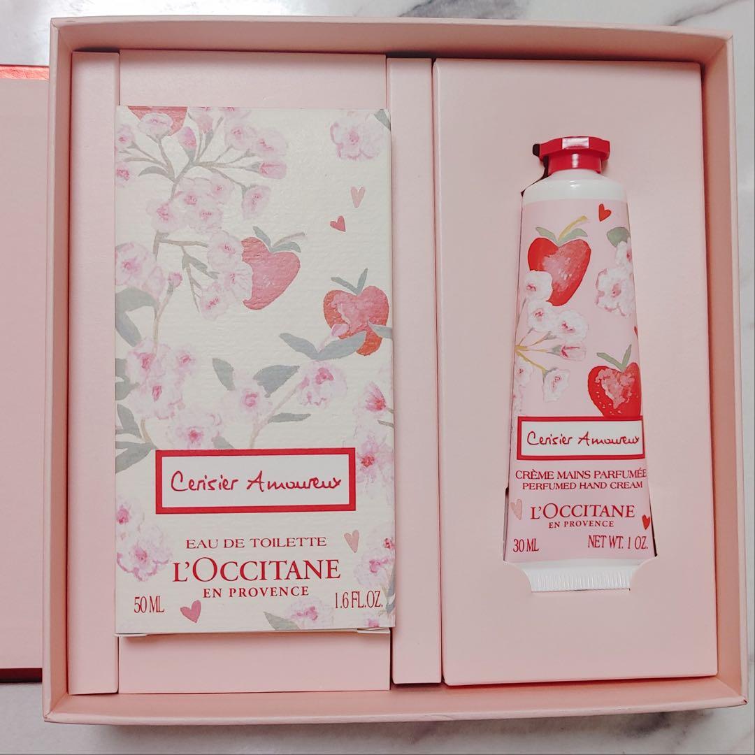 ロクシタン 限定品 チェリーストロベリー オードトワレセット