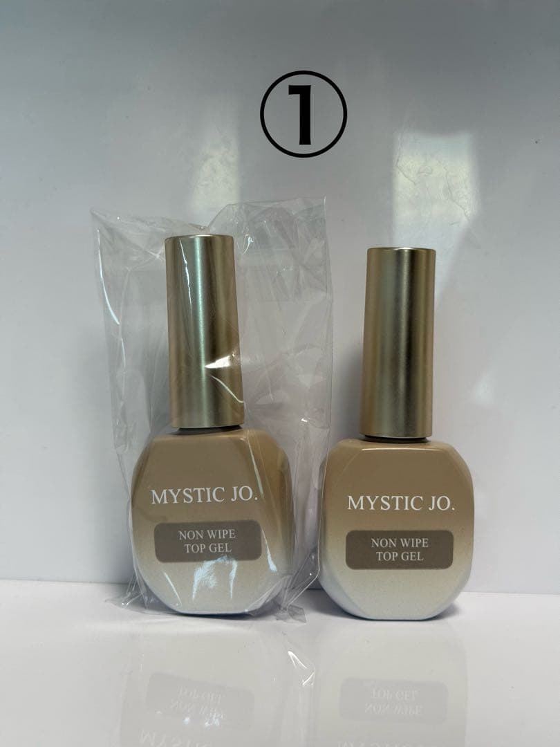 ジェルネイル　MYSTIC JO. ノンワイプトップジェル＆ライナーセット