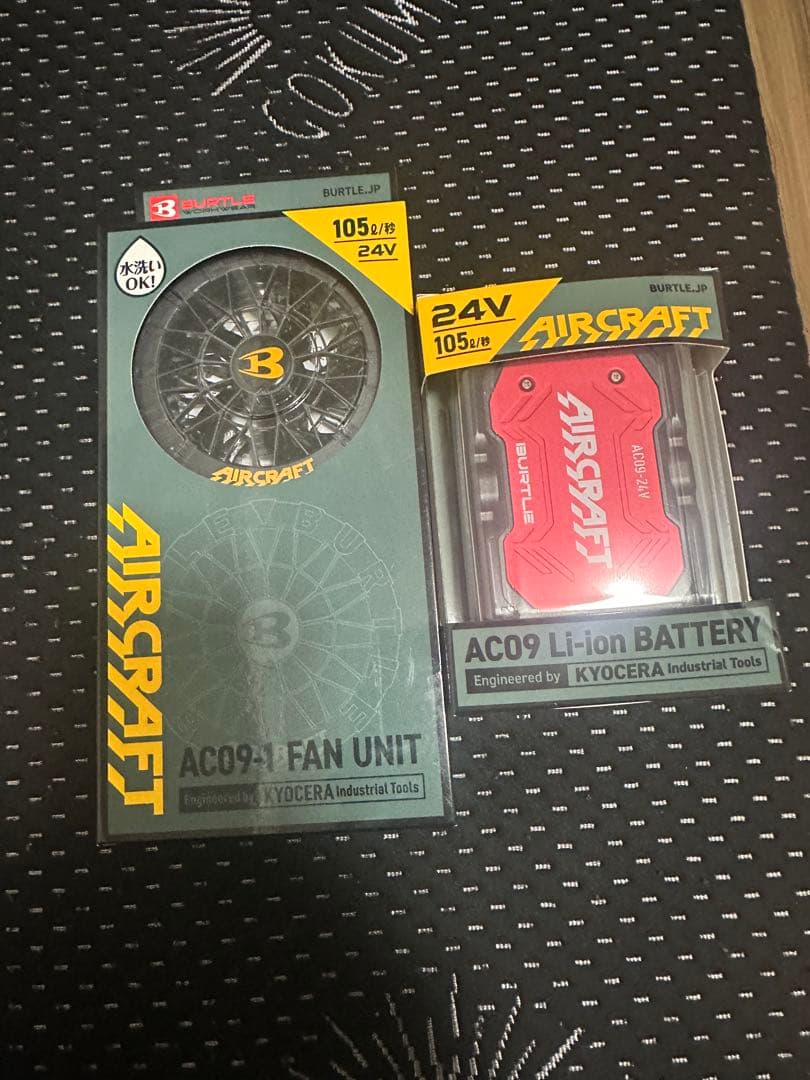 BURTLE AC2061 空調服 Lサイズ ブラック