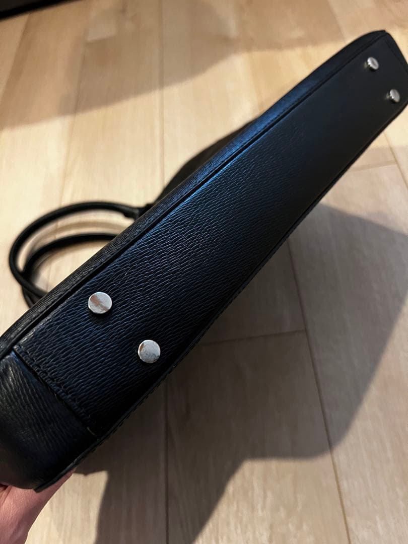 美品／A4可／本革／フランス老舗」LeTanneur ル・タナーブリーフケース