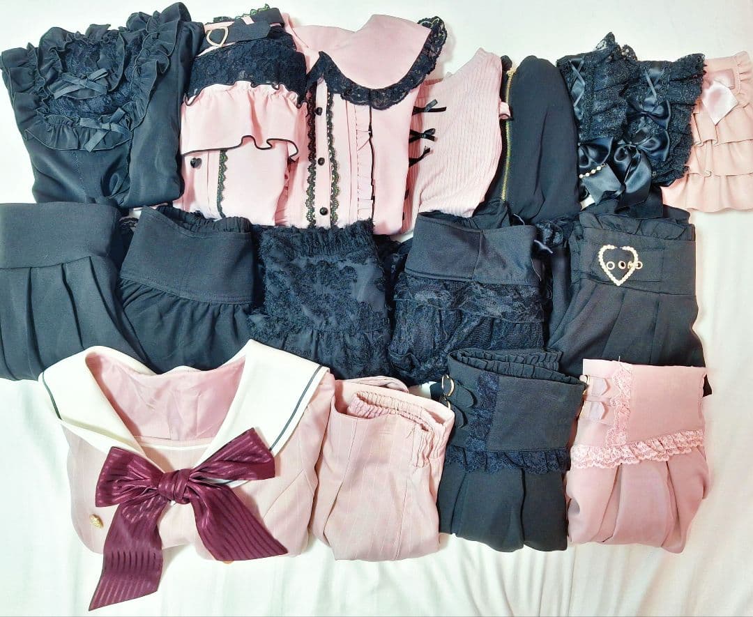 地雷系 量産型 服 まとめ売り