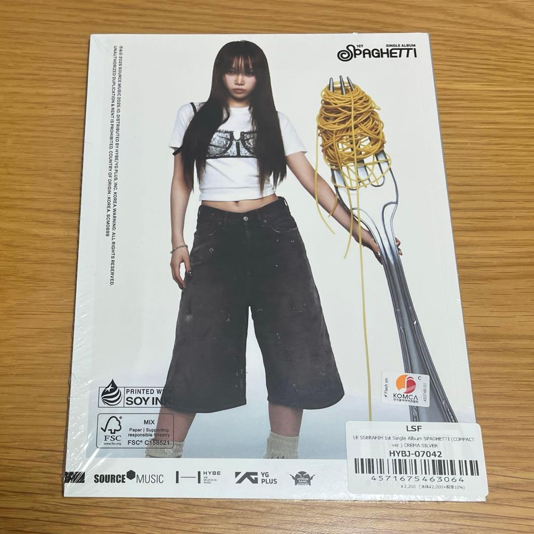 LE SSERAFIM SPAGHETTI コンパクト 未開封 チェウォン ② - メルカリ
