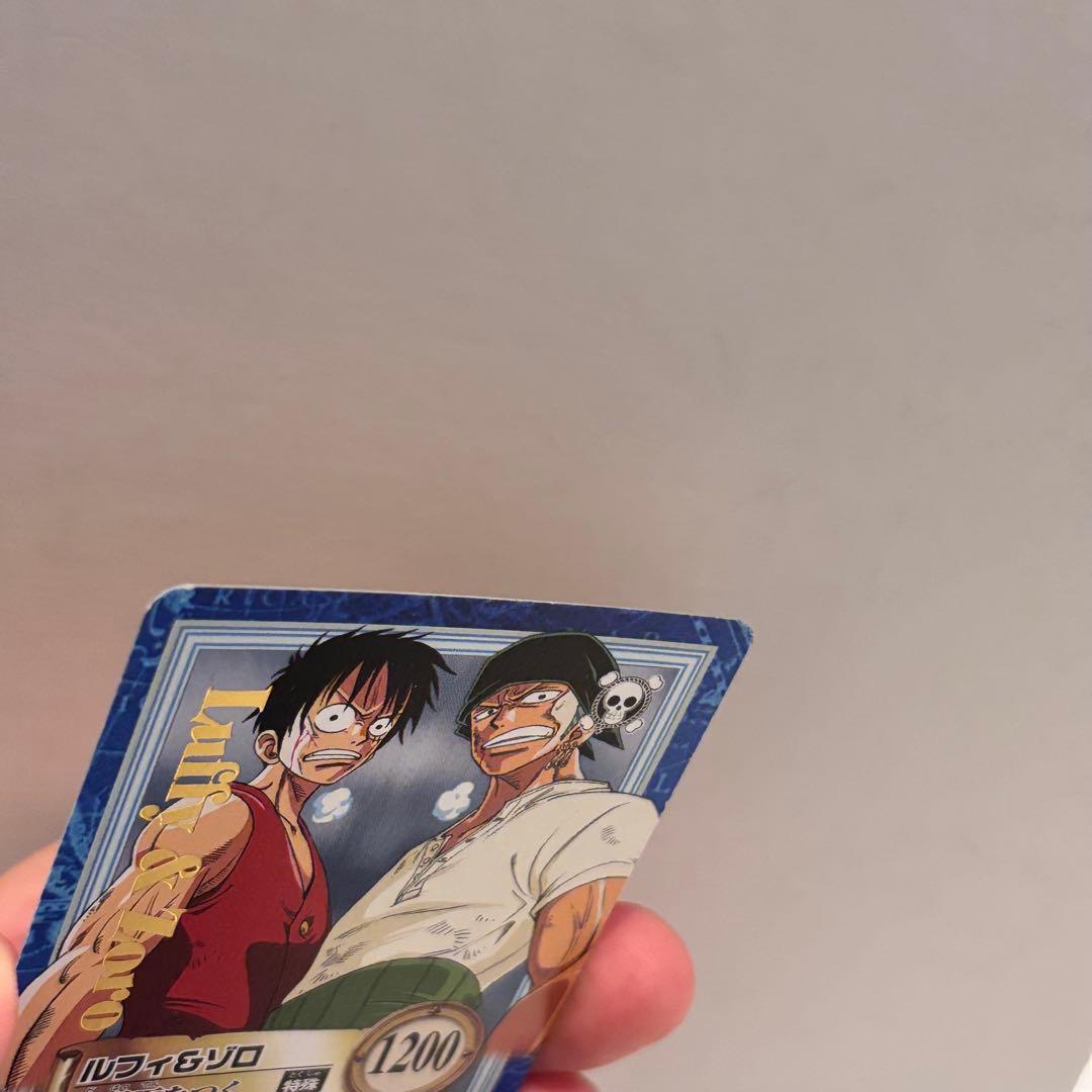 希少、絶版】ワンピース初期 カードダスハイパーバトル ルフィ＆ゾロ