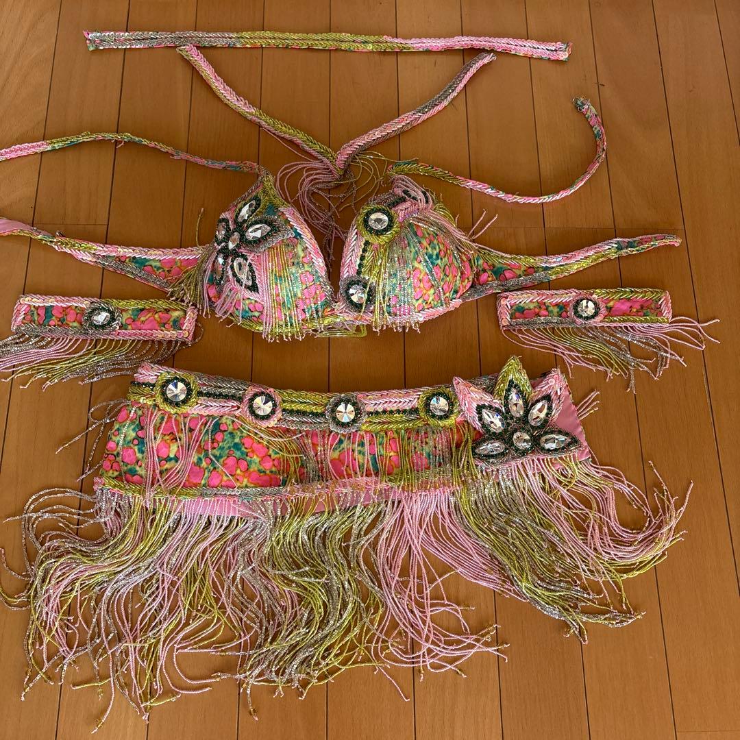 値下げ　シム ベリーダンス衣装セット 7点セット