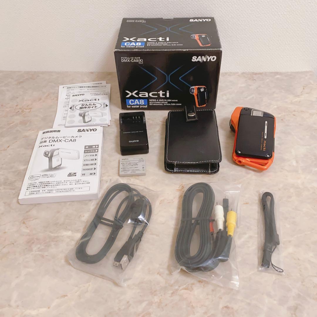 SANYO防水デジタルムービーカメラ　Xacti ザクティ　DMX-CA8