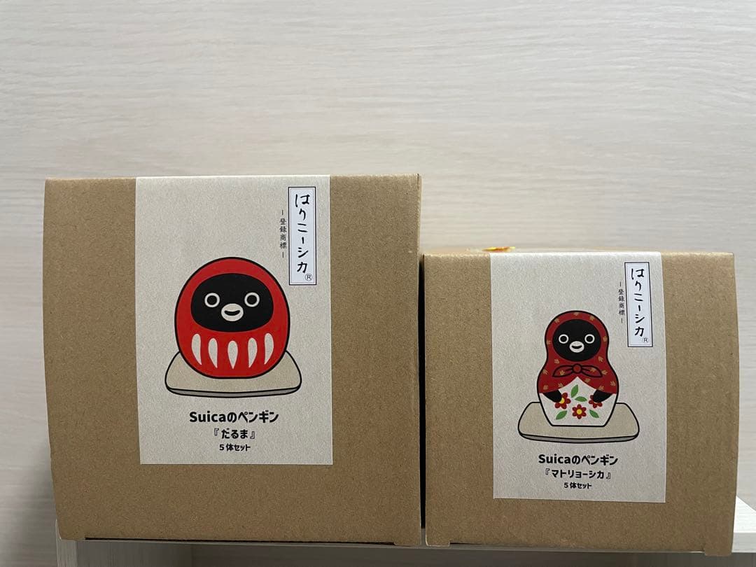 Suicaのペンギン　はりコーシカ　だるま　マトリョーシカ　2箱セット