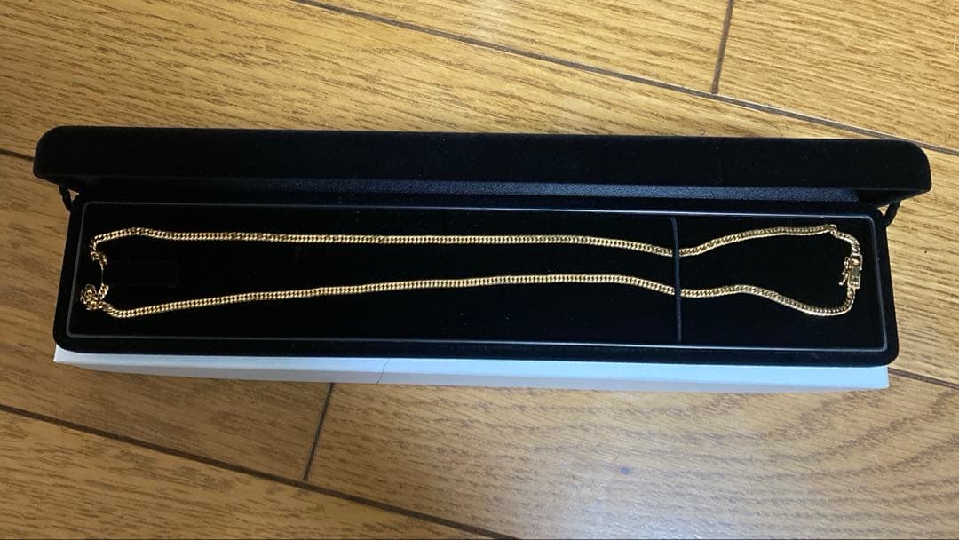 ゴールド ネックレス 50cm 10g 18金　K18 6面