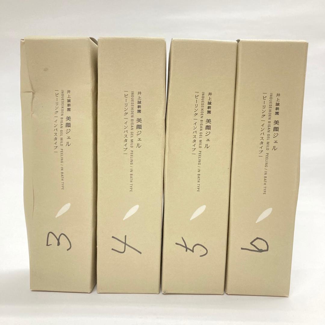未開封 井上誠耕園 美顔ジェル 150ml 4本 ピーリング インバスタイプ