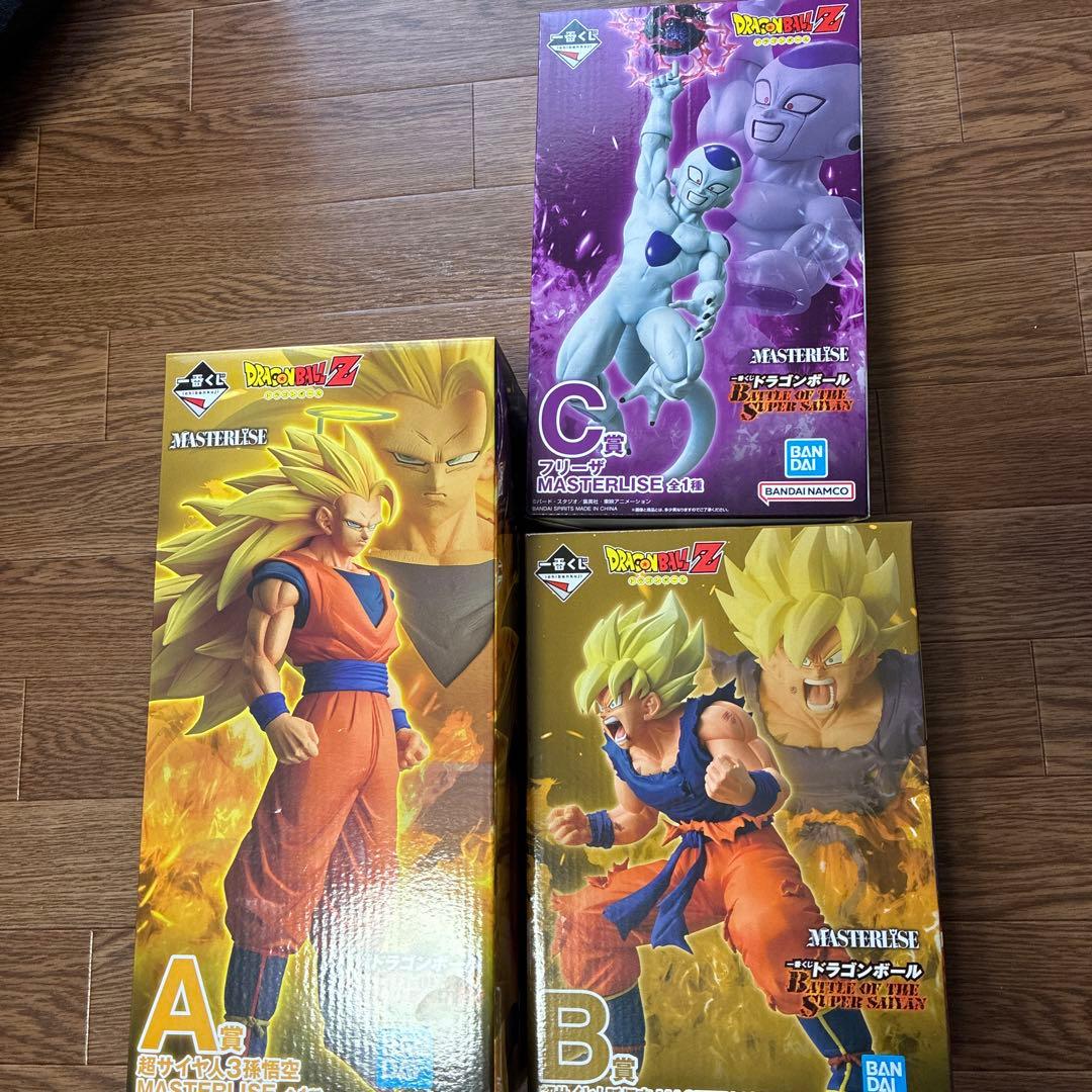 ドラゴンボール　一番くじ　A賞　B賞　C賞　フィギュア　セット