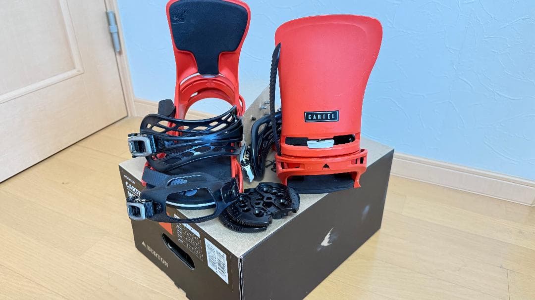 20-21Burton Cartel MNS S ビンディング レッド