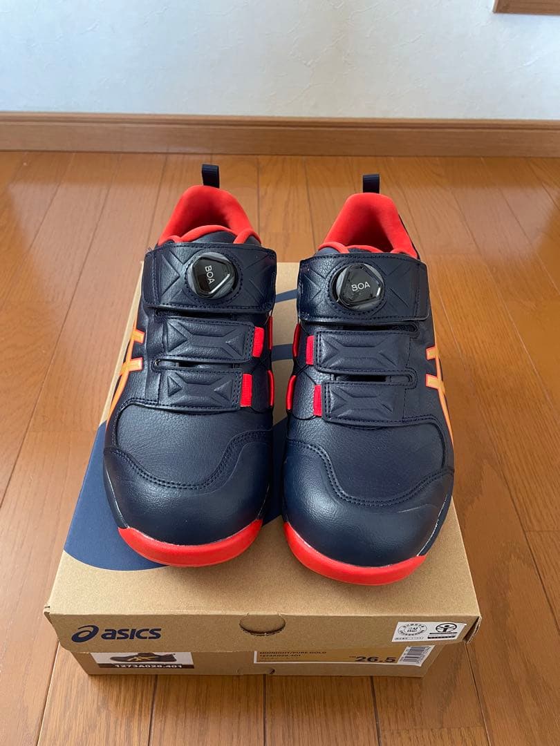アシックス　安全靴　WINJOB CP307 BOA 26.5cm 未使用品