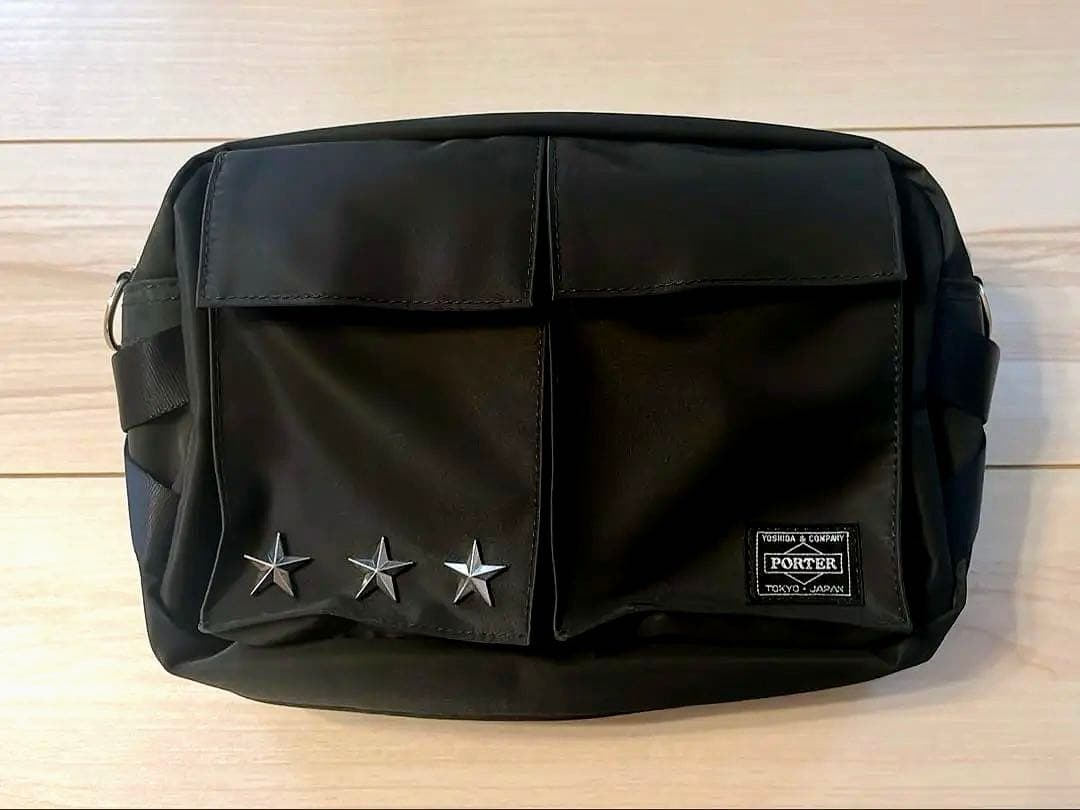 【限定値下げ】新品未使用B'zファンクラブ限定　ポーターコラボ　ウエストポーチ