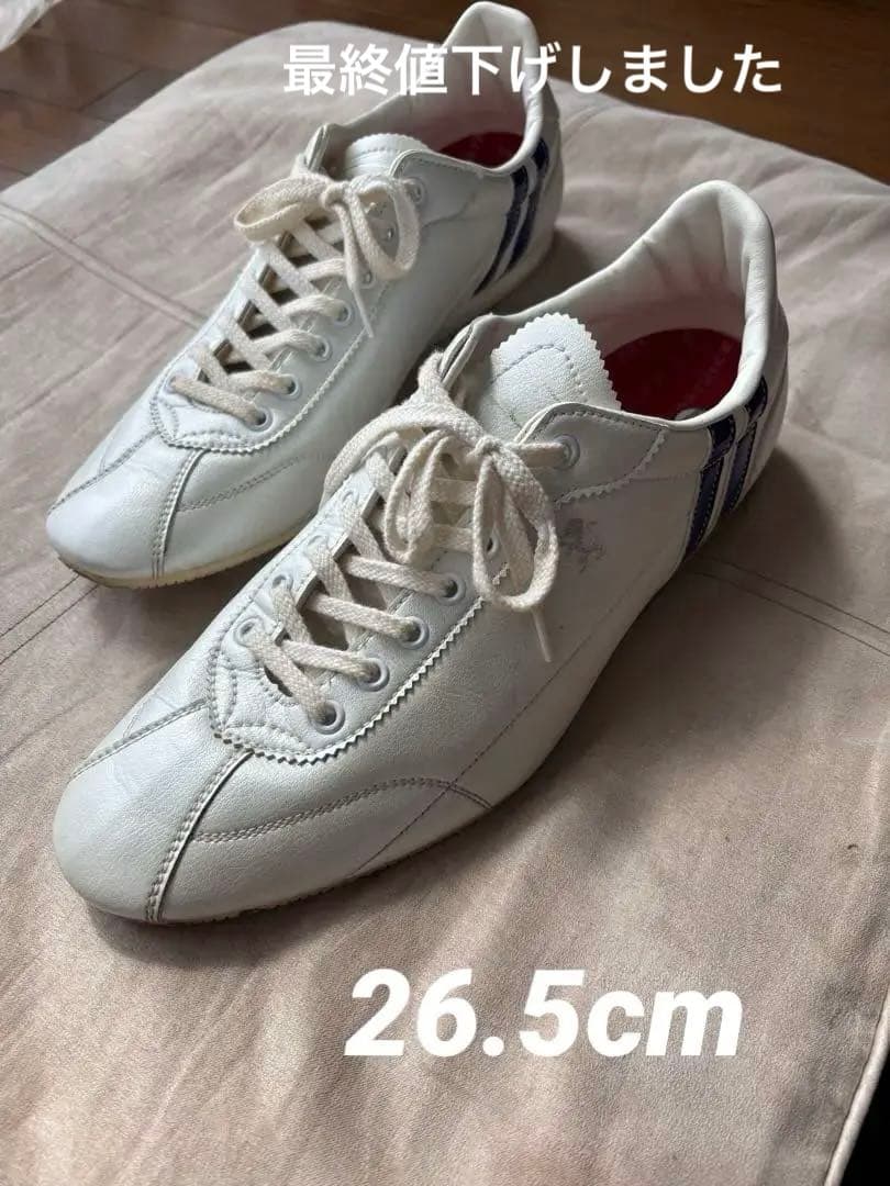 PATRICK ホワイトレザー ドライビングシューズ26.5cm マラソン・レザー｜MARATHON-L（WHPL） – PATRICK｜パトリック公式