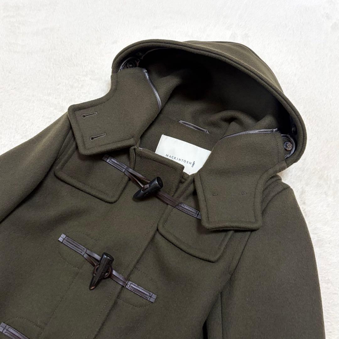 極美品】マッキントッシュ ダッフルコート オリーブ カーキ 32 - メルカリ