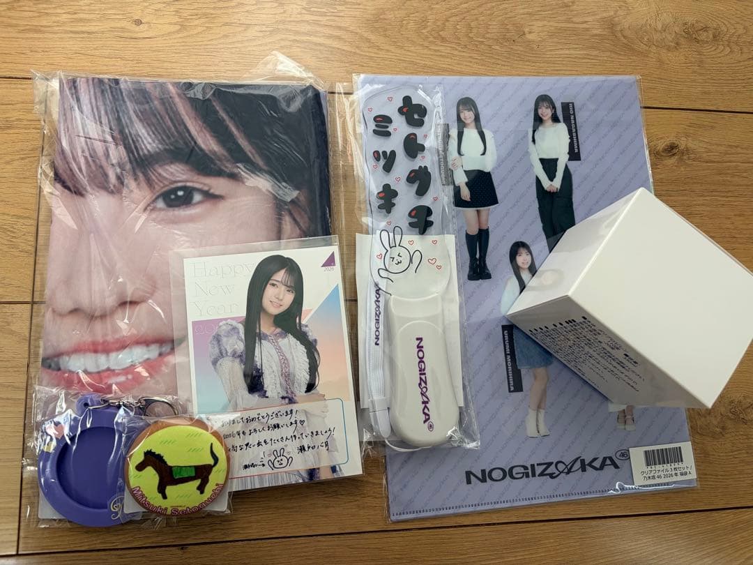 乃木坂46 luckybag 福袋　瀬戸口心月　ペンライト　サイリウム