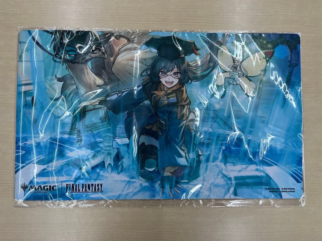 【新品未使用】瞬唱の魔道士　 プレイマット　クロネコヤマト発送(軽く巻いた状態) 魔女の宅急便 フローラルジジ ふんわりやわらかマット 約45×120cm