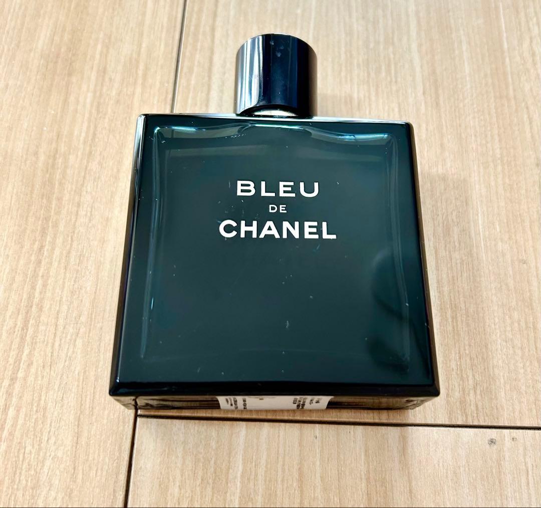 BLEU DE CHANEL 洗練された香りの男性用香水 100ml 中古品